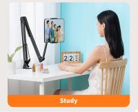 Soporte Para Tableta Con Brazo Metálico De 90cm Giratorio 360° Para Cama Compatible Con iPad Y Teléfonos De 4.5~11 Pulgadas - details 16