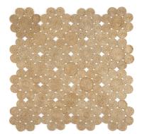 Alfombra de Yute Cuadrada Parentesi Quadra 200x200cm - Decoración Natural para Tu Hogar - details 1