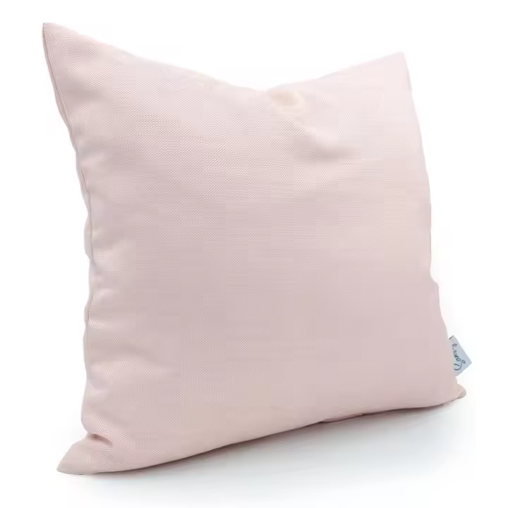 SANSY- Funda de cojín Nomad Ari en color Rosa. 50x50. Poliéster. Fabricado en España - 1
