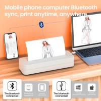Impresora térmica Bluetooth A4, impresora fotográfica Prince Thermal BT Pridite de 210 mm de ancho para oficina en casa al aire libre - details 2