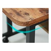Mesa Plegable Pequeña, Escritorio Plegable con Ruedas