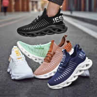 Zapatos De Deporte Casuales Para Hombre Transpirables Corrida Plataforma Tenis Caminar Entrenamiento Zapatillas Confortables Talla Verdadera Material Superior De Tejido Y Suela EVA - details 0