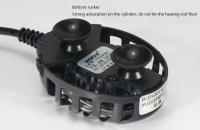 Pequeño Aquecimento De Acuario LED Con Pantalla Digital Nivel De Agua Bajo Para Tanque De Tortuga Automático Temperatura 17-34 Grados - details 15