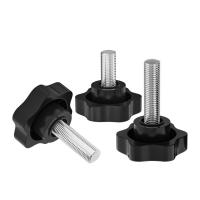 Manija De Plátano Para Tornillos Manual Con Cabeza De Estrella Plástica 32# M5 M6 M8 X 8mm a 70mm Bakélita Para Carpintería - details 4