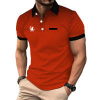 Camisa Polo Casual Para Hombre Verano 100% Poliéster Manga Corta Deporte Golf Moda Camisas De Cuello Alto Transpirable - details 1