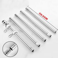 Bandeja De Pabellón Telescopio Montada En La Pared 1PC Soporte De Bandera De Jardín Base De Casa Metálica Resistente Y Impermeable 6 Pies - details 1