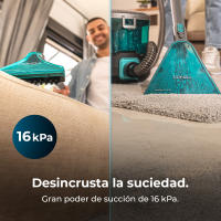 Aspirador Tapicerías Cecotec Conga CarpetClean 10000 con Depósito, Potente y Accesorios - details 1