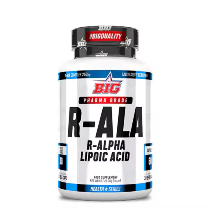 R-ALA de Big - 60 Cápsulas - línea PHARMA GRADE de BIG - 1