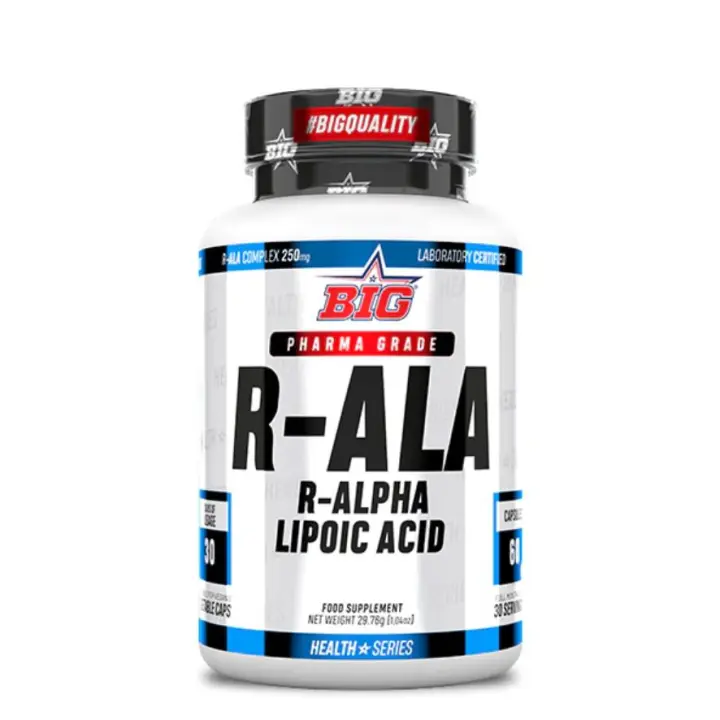 R-ALA de Big - 60 Cápsulas - línea PHARMA GRADE de BIG - 1