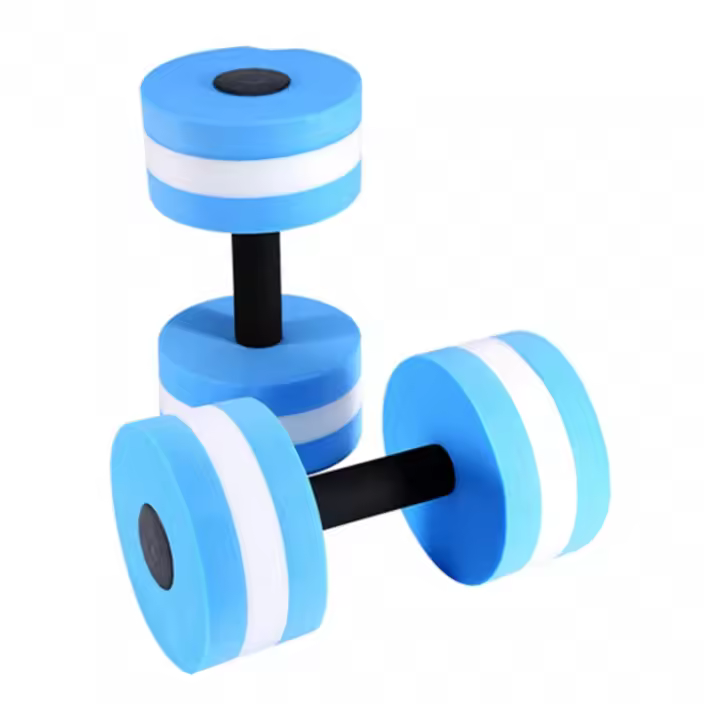Dumbbell De EVA Para Aeróbic Acuático Barbell De Agua Pesas De Fitness Para Pool Ejercicio En El Agua Equipamiento De Fitness Acuático - 1