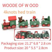 Adorno De Navidad De Tren De Madera/Plástico Decoración De Feliz Navidad Para El Hogar Regalos De Xmas 2023 Día De Año Nuevo 2024 - details 15