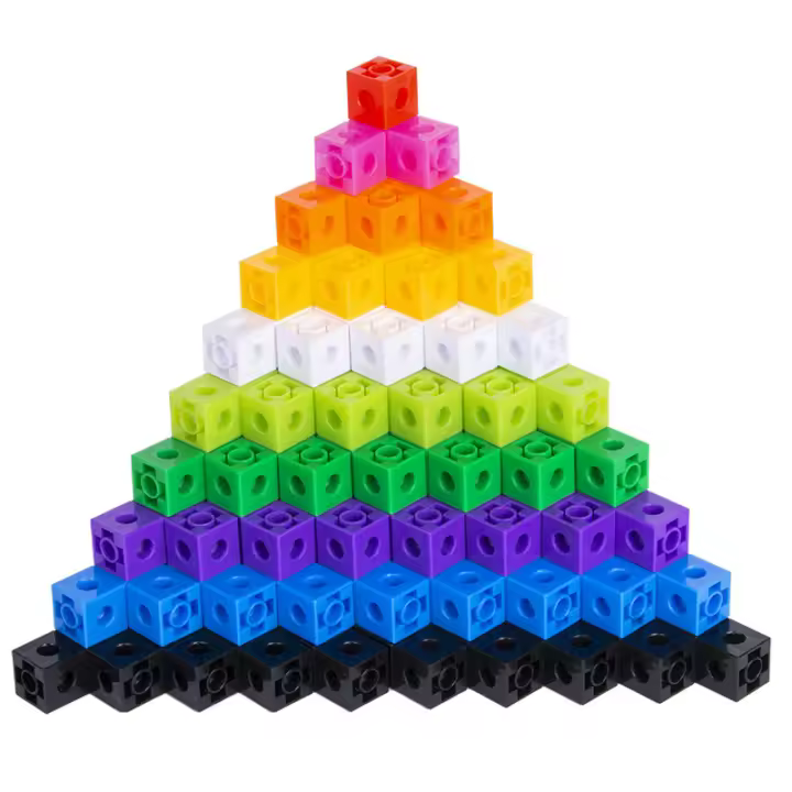 Bloques De Construcción En Forma De Cuadrado Y Cubo Juegos De Rompecabezas Para Niños DIY Asamblea De Modelos Juguetes Educativos Para Edades 3-12 - 1