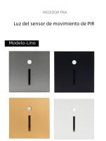 Lámpara De Pared Revestida LED Con Sensor PIR Para Pasillos Escaleras Y Estepes Iluminación Moderna Interior Para El Hogar - details 10