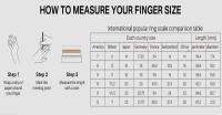 Anillo intelente con seguimiento de actividad física para hambres y Mujeres, podómetro, monitor de Frecuencia cardíaca, oxígeno en sangre, Sueño, resistant to Agua hasta 5 ATM y watería de Largo duración, compatible con iOS y Android. - details 0