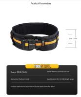 Cinturón De Trabajo TOOLSTACK Resistentes Y Ajustables Con Hebilla Rápida Para Construcción Y Obreros Cinturón Ancho Y Grueso Soporte De Cintura - details 8