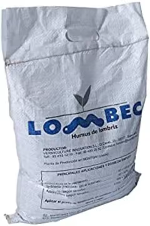 LOMBEC Humus de Lombriz Fertilizante Orgánico para Agricultura Ecológica - 1