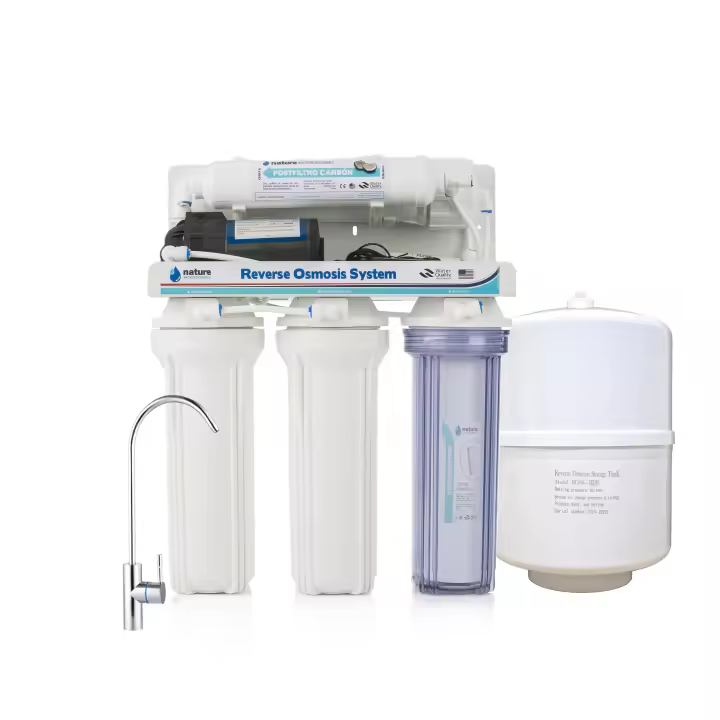 NATURE WATER PROFESSIONALS EQUIPO OSMOSIS INVERSA 5 ETAPAS CON BOMBA - 1
