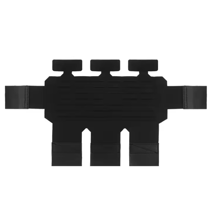 Funda Tríplice De Munición Multipropósito MOLLE Para Chaleco Rig Pecho Material De Nylon 500d Tamaño 26.5x16x1cm Colores Negro MC Verde Militar Y Café - 1