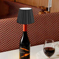 Lámpara De Botella Inalámbrica Con Control Táctil Y 3 Colores Iluminación Dimmable Para Mesas De Vino Fiesta Bares Restaurantes - details 4