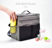 Bolso De Diáspares Para Bebé Insular Gran Capacidad Bolsa De Camarón Para Carrito De Supermercado Estilo Mochila Para Mamá En Embarazo - details 18