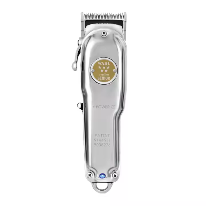 Wahl Senior Cordless Metal Edition 5 Star Series Clipper Máquina de Corte Inalámbrica - Cortapelos Profesional de Cuchilla Ajustable Lithium-Ion Ajuste a Zero-Gap - 1