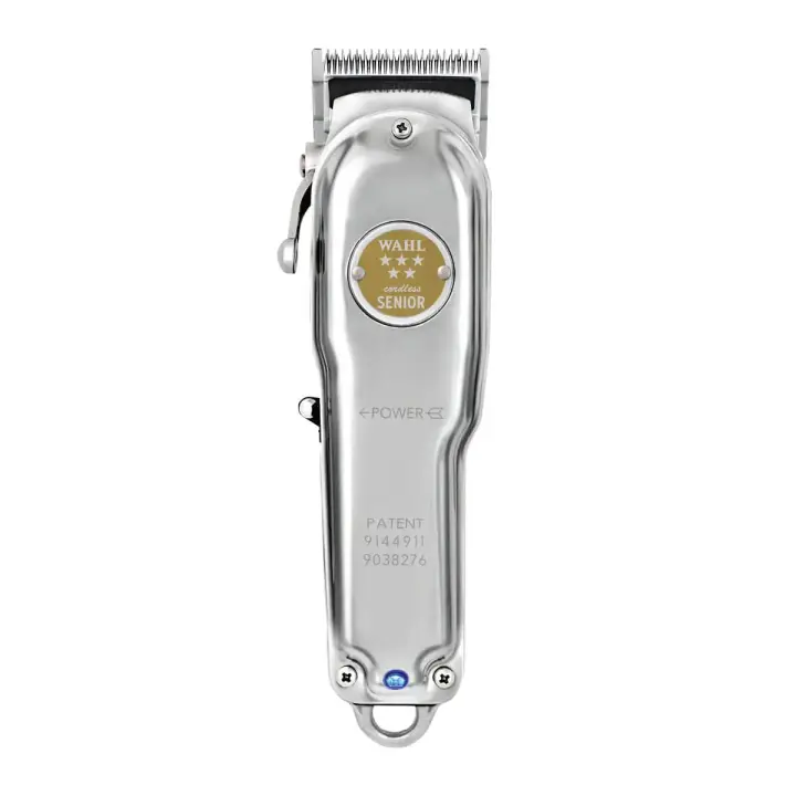 Wahl Senior Cordless Metal Edition 5 Star Series Clipper Máquina de Corte Inalámbrica - Cortapelos Profesional de Cuchilla Ajustable Lithium-Ion Ajuste a Zero-Gap - 1