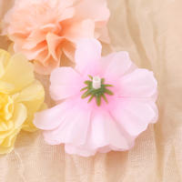 10/20Pcs Flores De Chiffon Artificiales Para Decoración De Hogar Boda Fiesta Navidad Aniversario Estilo Carnation Material Seda - details 4
