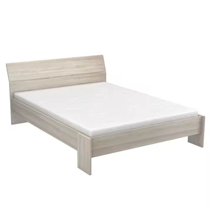 Cama de Matrimonio Prins Color Roble Shannon 135-140x190/200 cm - 1