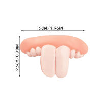 Dientes Falsos Para Perro Divertidos Disfraz De Dentadura Dental Para Decoración De Mascotas Halloween Cosplay Humanos Y Vampiros Juguetes De Interacción - details 14