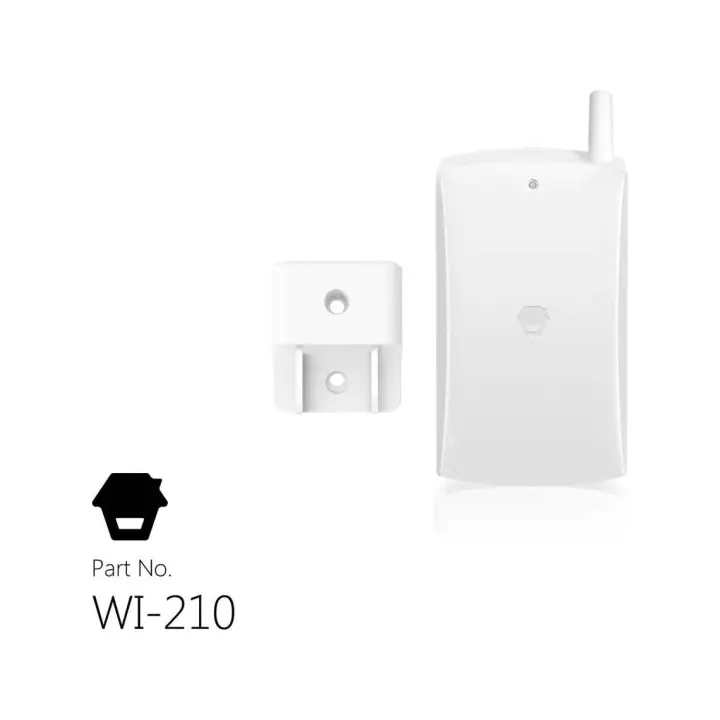 Detector Sensor de inundación CHUANGO WI210.  El sensor de inundación WI-210 envía alertas al sistema para la acción adecuada - 1