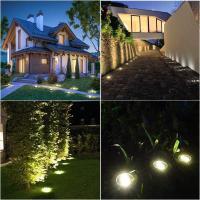 Lámpara Subterránea Solar LED Para Jardín Exterior Luz De Noche Impermeable Para Paisaje Vivienda De Villa Luz De Césped - details 14