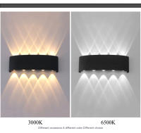 Lámpara De Pared LED Impermeable IP65 Para Exterior Iluminación Bicolor Interior Para Escaleras Jardín Luz Sconce AC110-220V Moderna - details 2