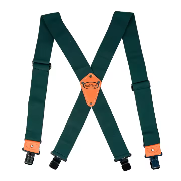 Suspenders Melo Tough Para Hombres Resistente De Alta Intensidad 2 Pulgadas Anchos Para Cinturón De Herramientas Unisex Material Polyester - 1