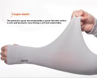 Mangas De Hielo Para Hombres Y Mujeres Protección De Verano Antirreflectante Y Transpirable Cubierta De Brazo De Seda Con Hielo Protección UV Manga Larga Para Deporte Al Aire Libre - details 7