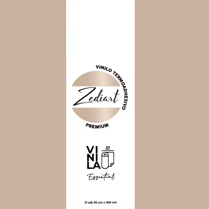 Vinilo Termoadhesivo Zediart Essential Metallics - 1