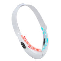 Cinturón Levantador De V Forma Para Rostro Con Masajeador Levantador De Piel Vibration 5 Modos Control Remoto Dispositivo De Cuidado De Piel - details 17