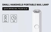 Lámpara UV LED Portátil De 3W Para Arte De Uñas Recargable Secador De Uñas Sin Cable Para Gel De Uñas Herramientas Domésticas - details 0