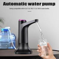 Bomba de botella de agua eléctrica con base Dispensador de agua USB Cubo de bomba de agua automático portátil Bottl - details 1