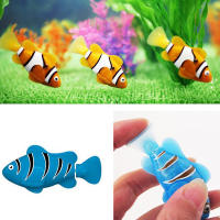Juguete Electrónico Para Gatos 5pcs Pez Sumergible Robot Para Niños Juguete De Baño Y Piscina Material Plástico Con Batería Incluida - details 0