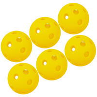 Bolas De Padel Para Entrenamiento Y Práctica De Indoor Pickleball Con Agujeros 26 Huecos Bola Deportiva De Plástico Hollow Para Juego Y Aire - details 14