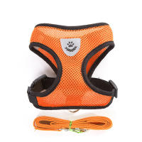 Correa De Ajuste Para Gatos Y Perros Pequeños Conjunto De Arnes Respirable Para Caminar Al Aire Libre Vestido Para Bulldog Francés Chihuahua Pug Con Reflectores Todas Las Estaciones - details 9