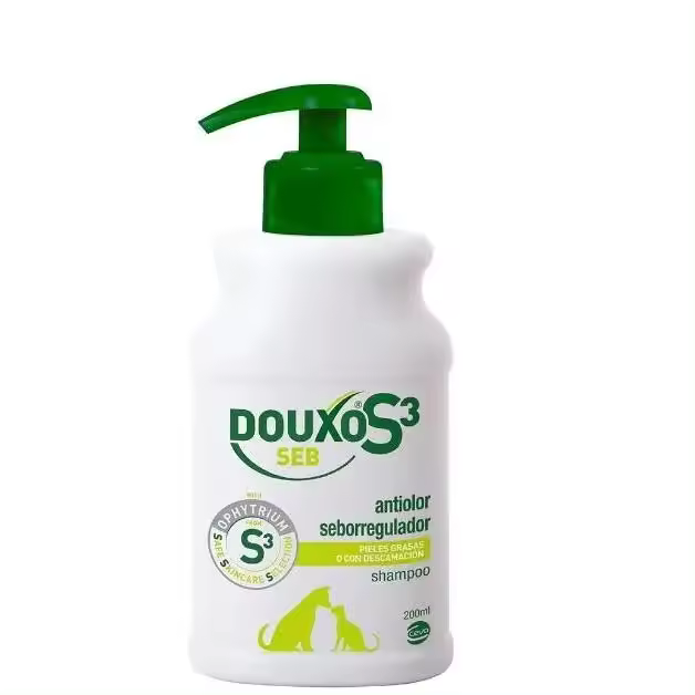 douxo s3 seb shampoo 200ml - 1