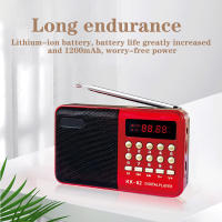 BIT Altavoz Medio Portátil Con Radio FM Digital MP3 Player Soporta Tarjeta TF USB Con Pantalla LED Occkic Multifuncional - details 8