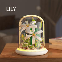 Juguete De Puzzle De Bloques De Construcción Simulación De Bouquet De Girasoles Para Niños Y Niñas Regalo De Cumpleaños - details 5