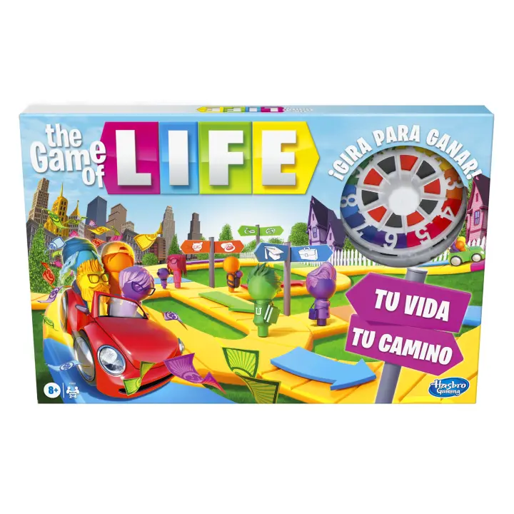 Game of Life - Versión en español - Juego de mesa - Hasbro Gaming  - 8 AÑOS+ - 1