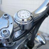 Reloj De Manillar Luminoso Para Motocicleta Resistente Al Agua Cuarzo Lightweight Moda Reloj De Manillar Para Scooter Motor ATV Equipamiento De Reloj De Manillar De Aluminio - details 0