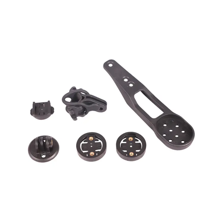 Soporte Para Computadora De Manillar De Bicicleta De Carretera Para Canyon H31 CP10 CP20 Compatible Con Garmin Bryton Cateye Incluye 4 Piezas De Base Y 1 Soporte Para Luz - 1