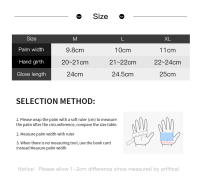 Guantes De Ciclismo Para Otoño Invierno Exterior Negro Táctil Antideslizante Para Gimnasio Fitness Running Y Motocicleta Unisex - details 9