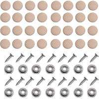 Tornillos Y Retenedores De Tela Para Techo De Coche 30/60Pcs Fijación De Tela De Techo Interior De Automóvil Capa De Aluminio Alta Calidad Para Reparación Y Mantenimiento - details 4