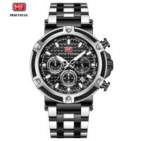 Reloj De Hombre MINI FOCUS Grande Resistente Al Agua Con Luminiscencia Y Calendario Acero Inoxidable Cuarzo Estilo Casual - details 7